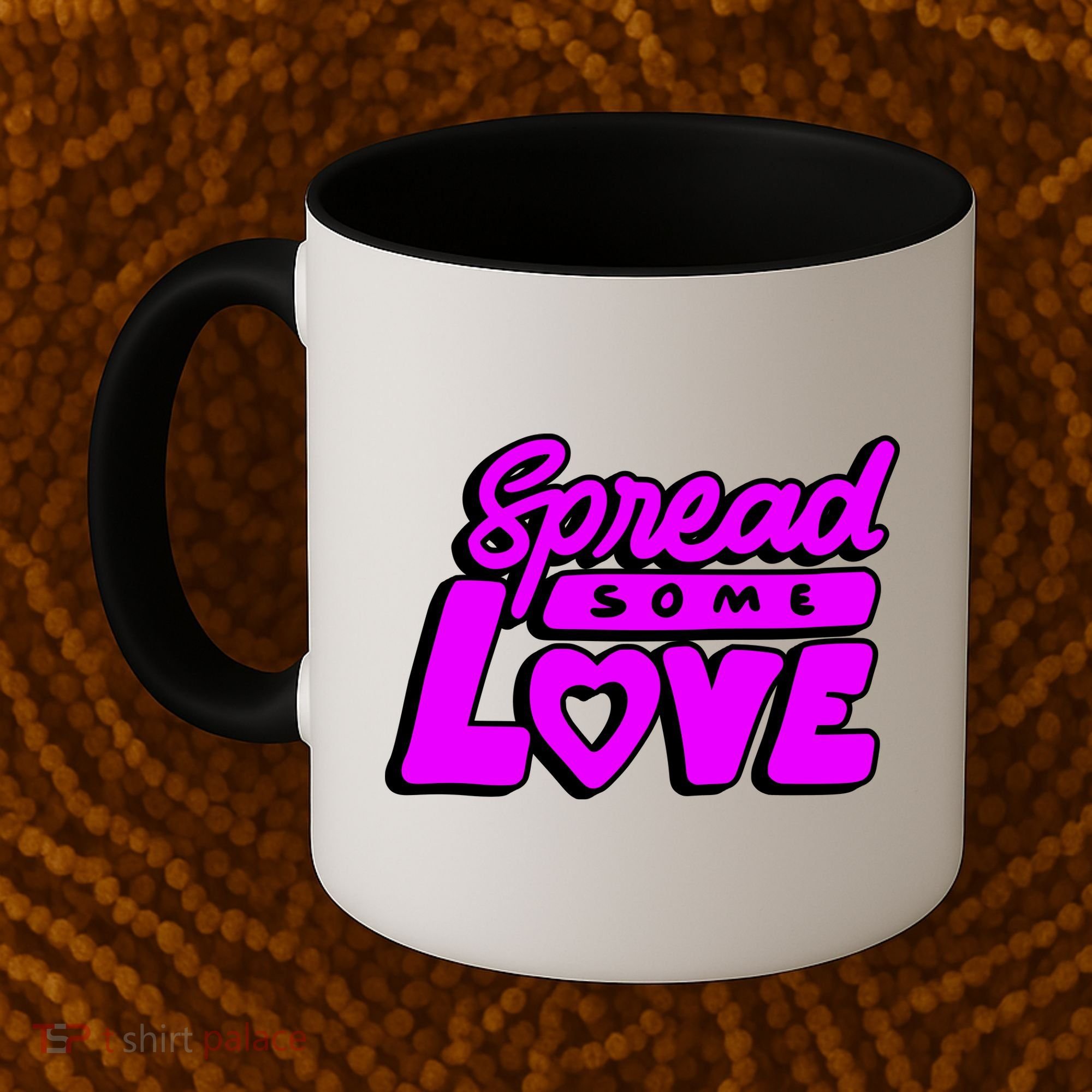 Spread Some Love Retro Coffee Mug