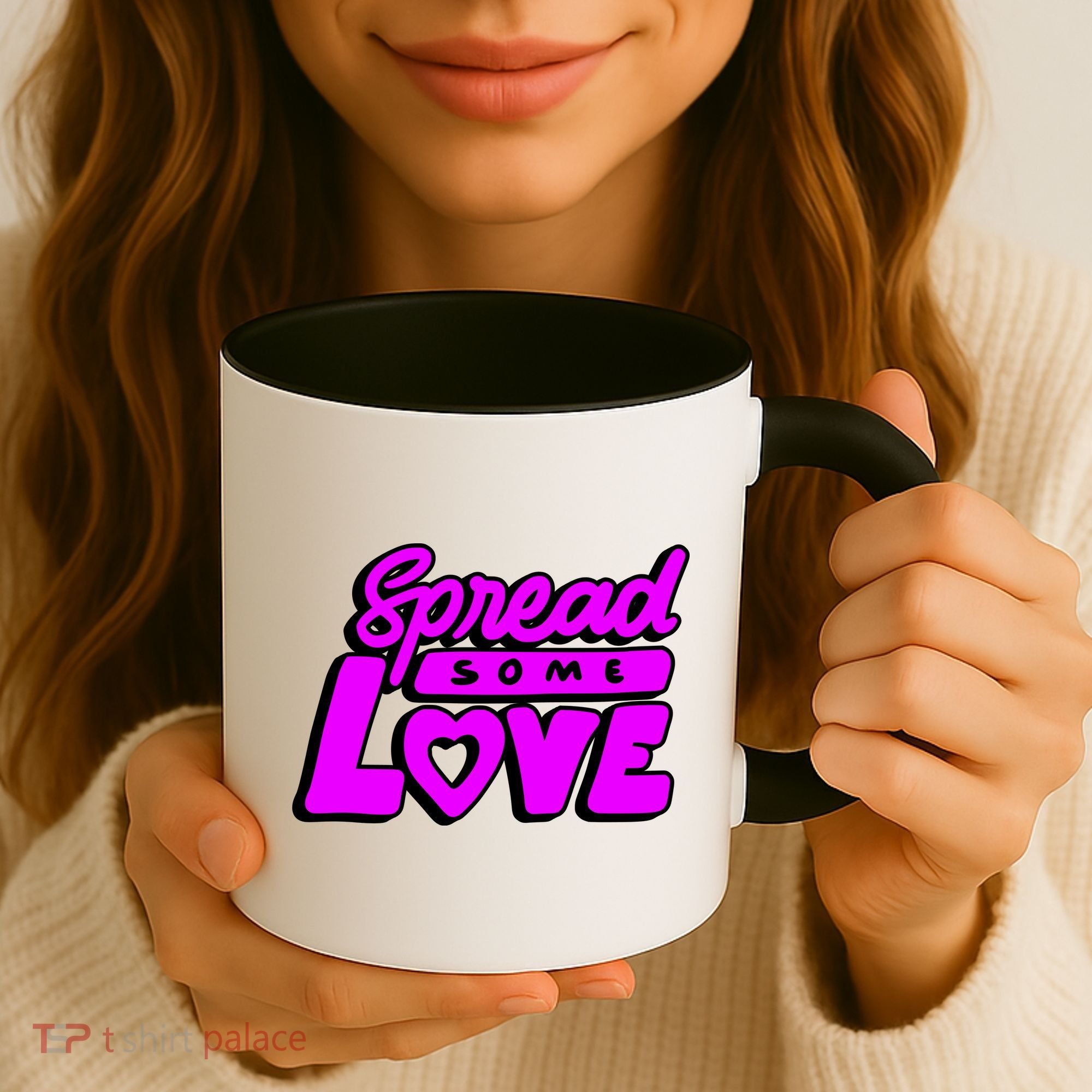 Spread Some Love Retro Coffee Mug