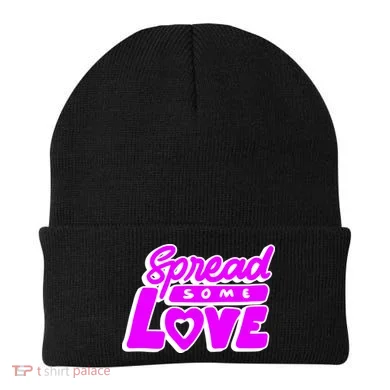 Spread Some Love Retro Beanie