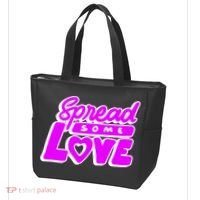 Spread Some Love Retro Tote Bag thumb 3