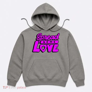 Spread Some Love Retro Hoodie