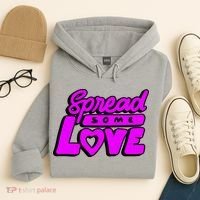 Spread Some Love Retro Hoodie thumb 4