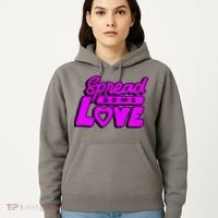 Spread Some Love Retro Hoodie thumb 5