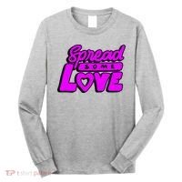 Spread Some Love Retro Long Sleeve Shirt thumb 0