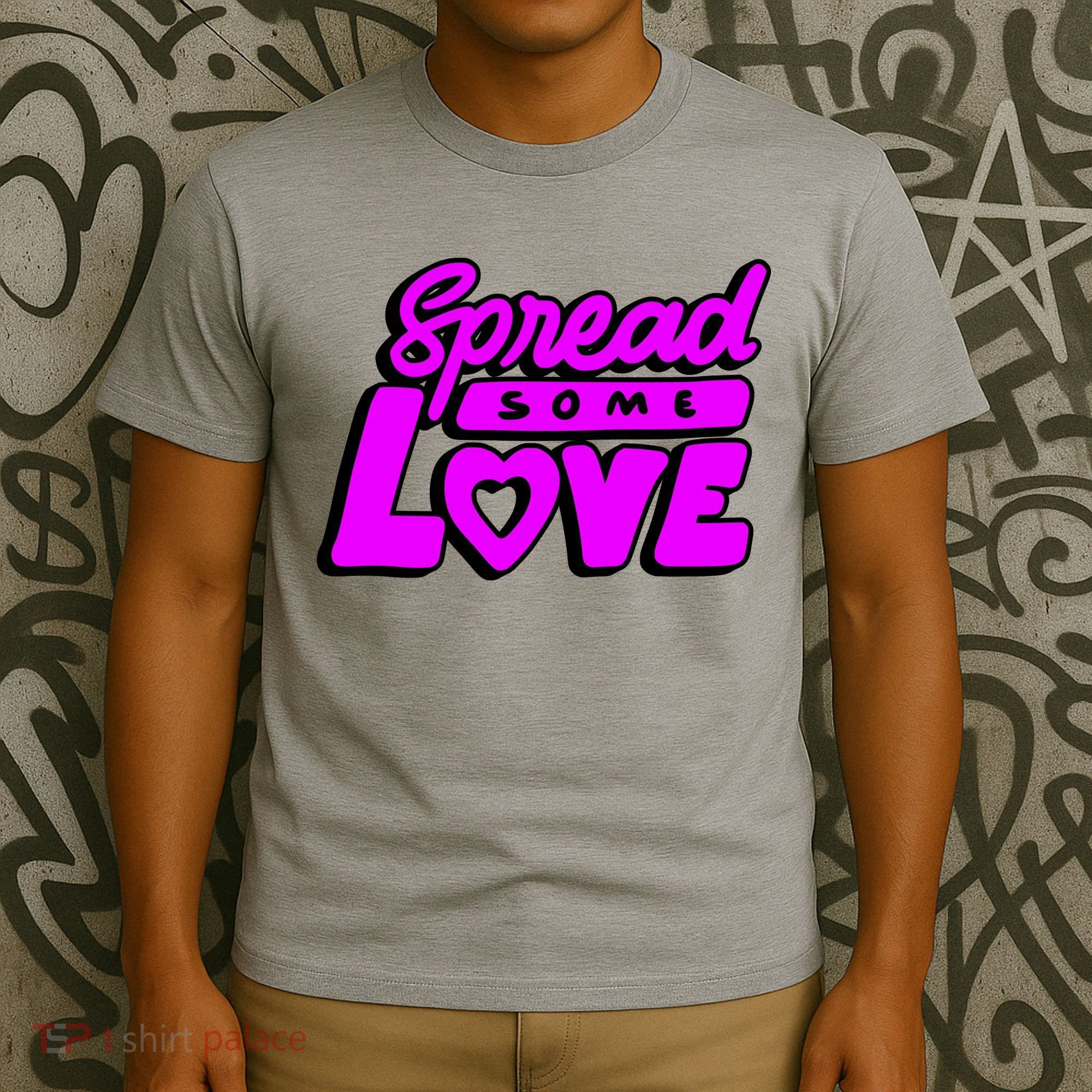 Spread Some Love Retro T-Shirt