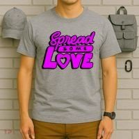 Spread Some Love Retro T-Shirt thumb 6