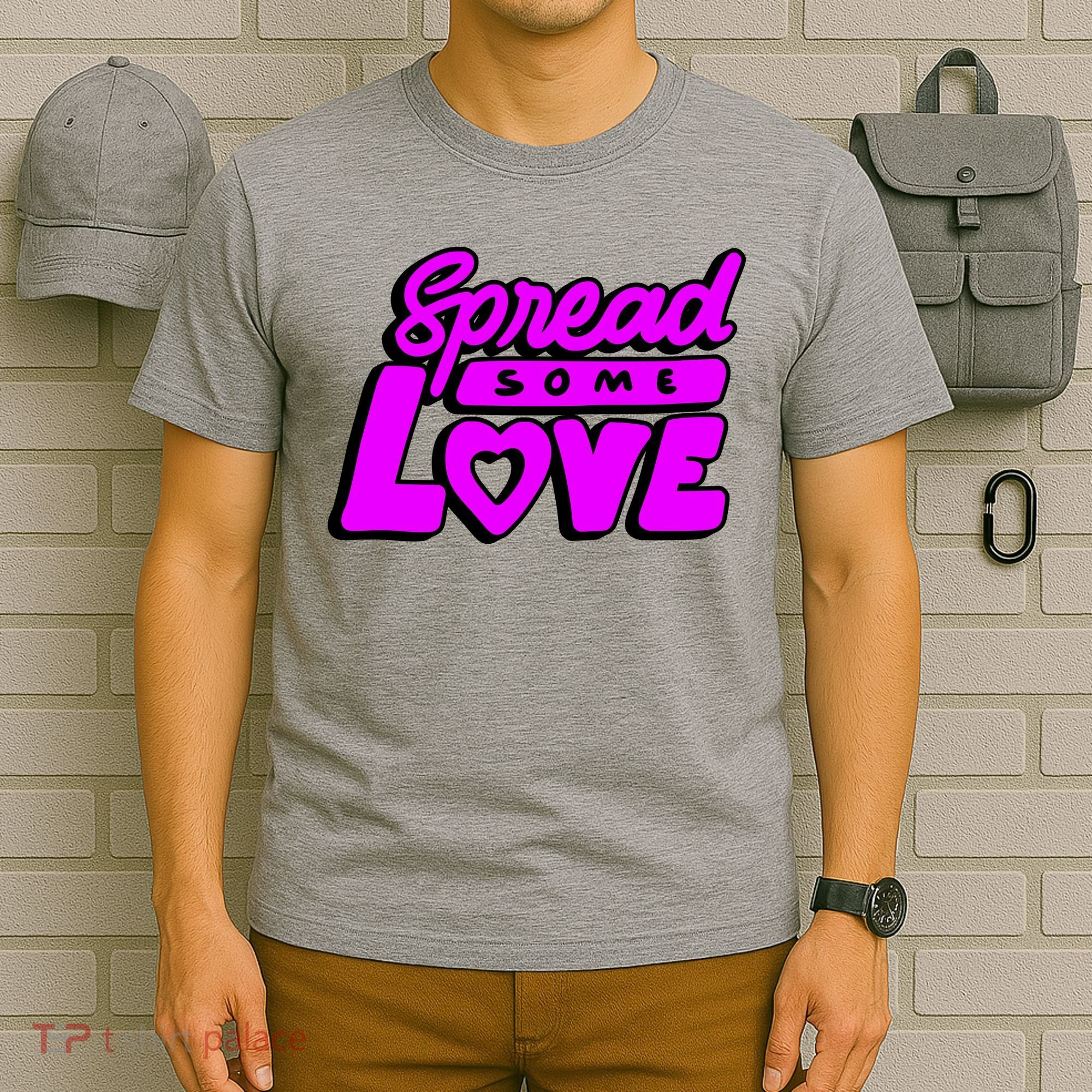 Spread Some Love Retro T-Shirt