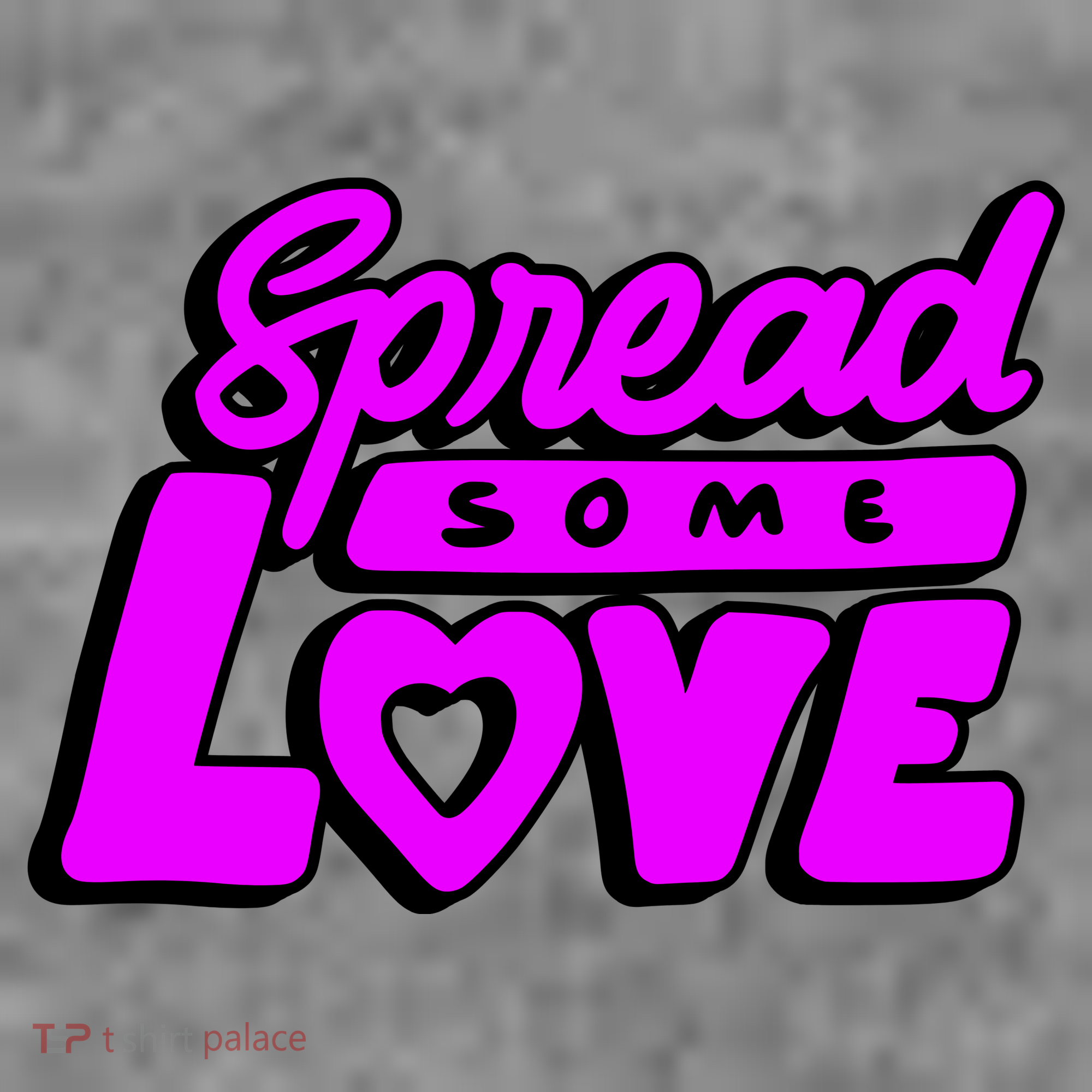 Spread Some Love Retro T-Shirt