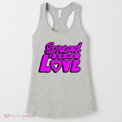 Spread Some Love Retro Women's Tank Top