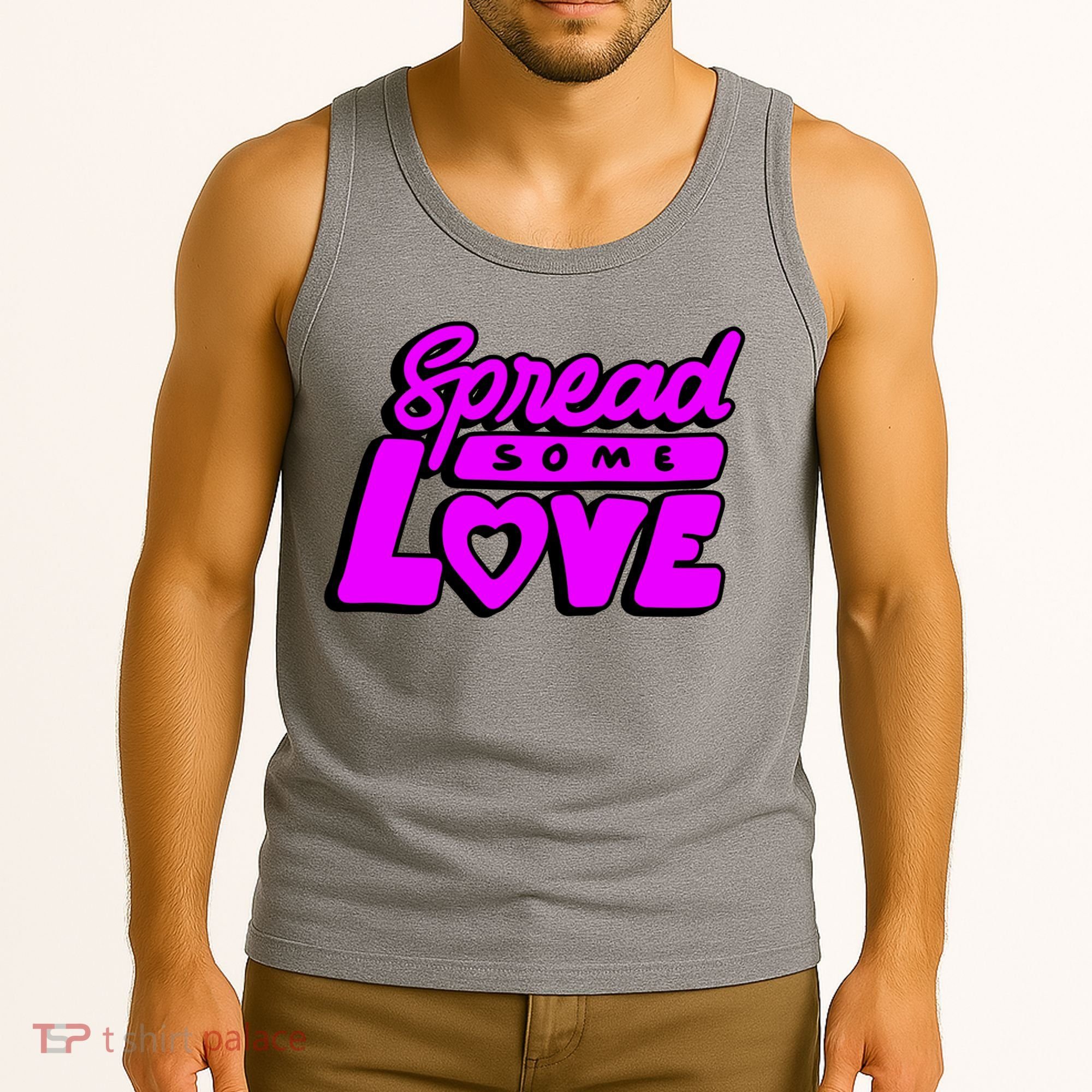 Spread Some Love Retro Tank Top