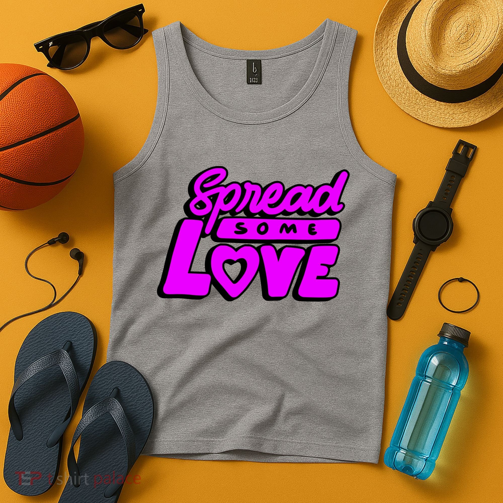 Spread Some Love Retro Tank Top