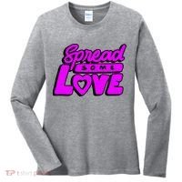 Spread Some Love Retro Women's Long Sleeve Shirt thumb 0