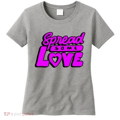 Spread Some Love Retro Women's T-Shirt