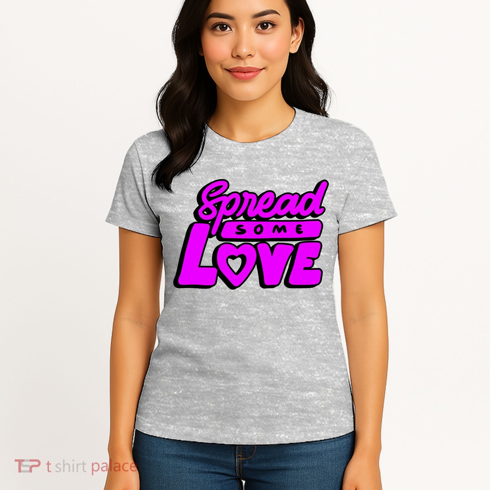 Spread Some Love Retro Women's T-Shirt