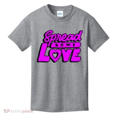 Spread Some Love Retro Kids T-Shirt