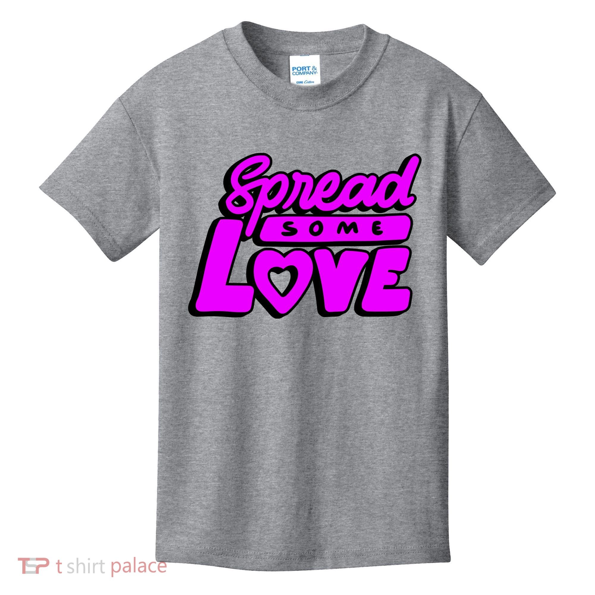 Spread Some Love Retro Kids T-Shirt