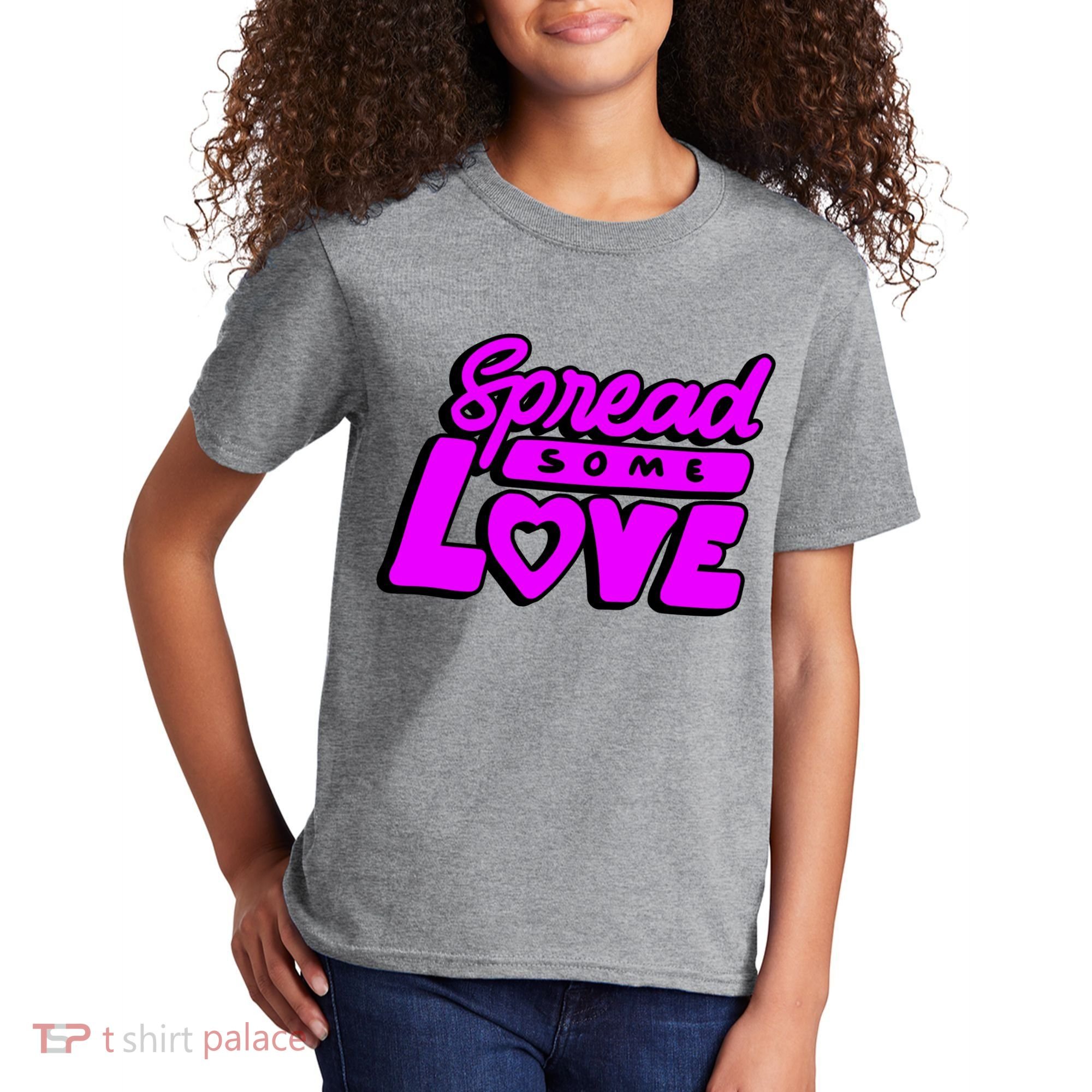 Spread Some Love Retro Kids T-Shirt