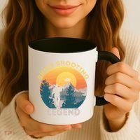 Skeet Shooting Legend Skeet Trap Clay Outdoor Sports Lover Cool Gift Coffee Mug thumb 3