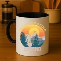 Skeet Shooting Legend Skeet Trap Clay Outdoor Sports Lover Cool Gift Coffee Mug thumb 4