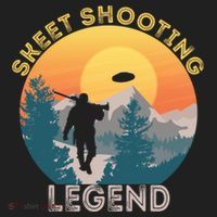 Skeet Shooting Legend Skeet Trap Clay Outdoor Sports Lover Cool Gift Beanie thumb 2