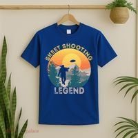 Skeet Shooting Legend Skeet Trap Clay Outdoor Sports Lover Cool Gift T-Shirt thumb 2