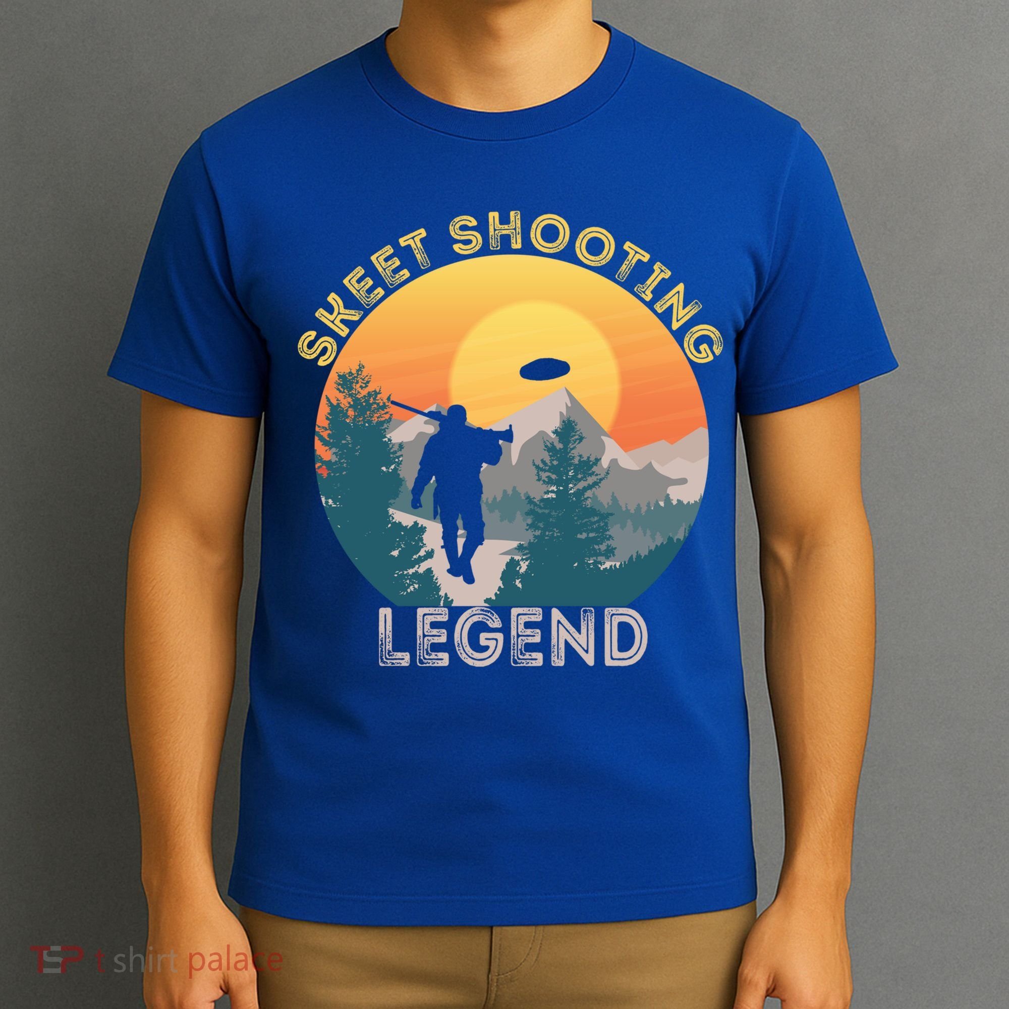 Skeet Shooting Legend Skeet Trap Clay Outdoor Sports Lover Cool Gift T-Shirt