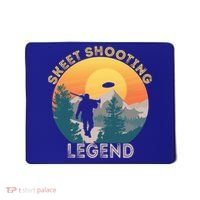Skeet Shooting Legend Skeet Trap Clay Outdoor Sports Lover Cool Gift Mousepad thumb 0