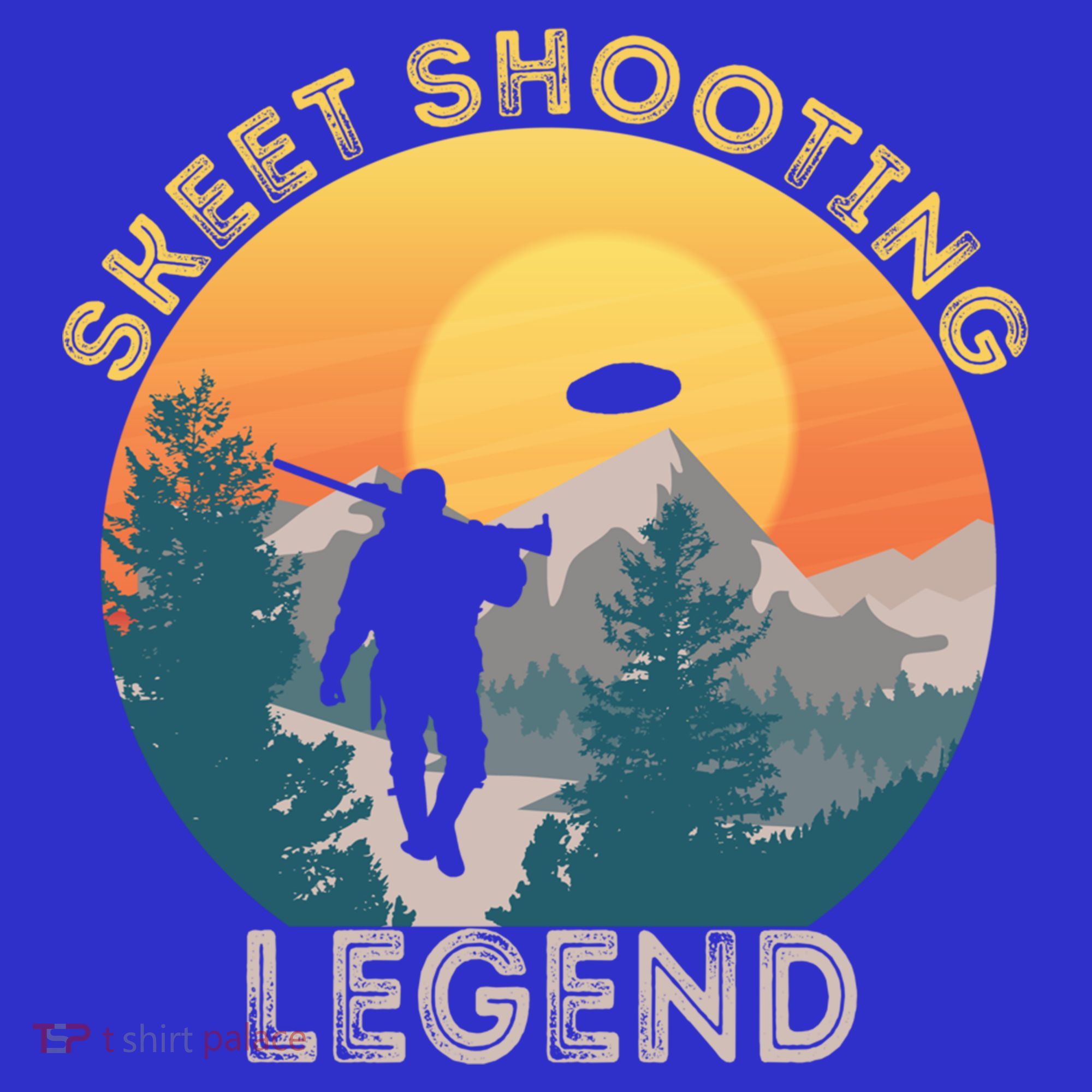 Skeet Shooting Legend Skeet Trap Clay Outdoor Sports Lover Cool Gift Mousepad