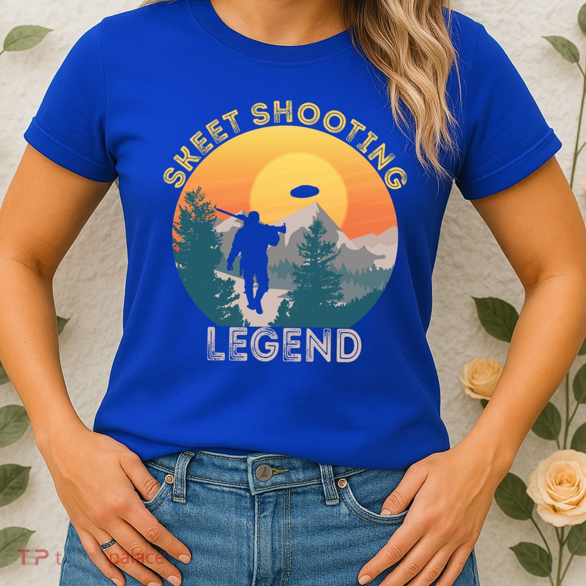 Skeet Shooting Legend Skeet Trap Clay Outdoor Sports Lover Cool Gift Women's T-Shirt