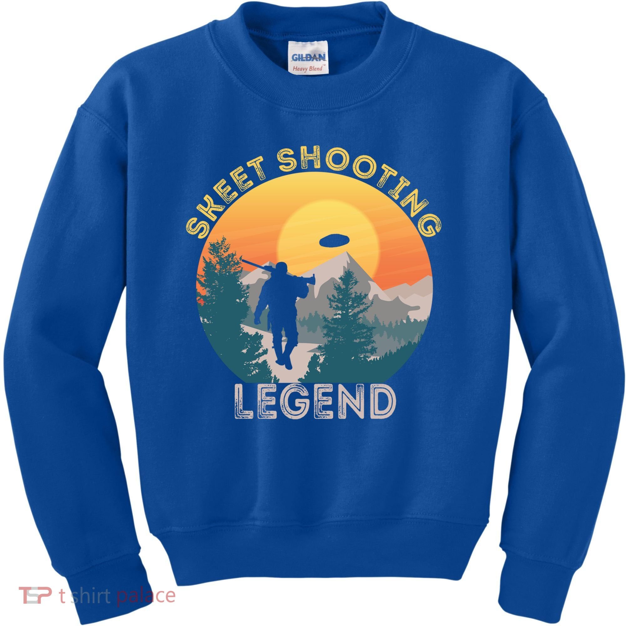 Skeet Shooting Legend Skeet Trap Clay Outdoor Sports Lover Cool Gift Kids Sweatshirt