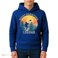 Skeet Shooting Legend Skeet Trap Clay Outdoor Sports Lover Cool Gift Kids Hoodie thumb 4