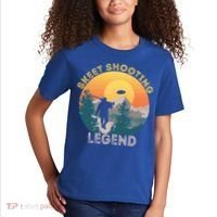 Skeet Shooting Legend Skeet Trap Clay Outdoor Sports Lover Cool Gift Kids T-Shirt thumb 2