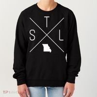 Stl St Louis Missouri 314 Funny Gift Women's Sweatshirt thumb 0