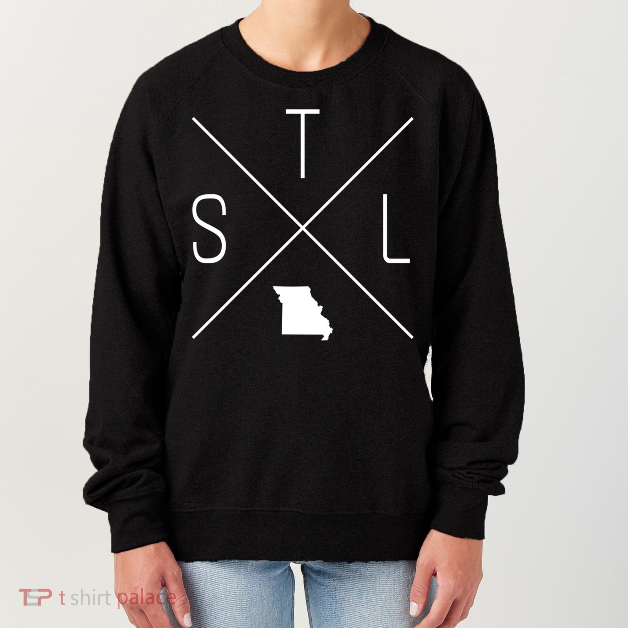 Stl St Louis Missouri 314 Funny Gift Women's Sweatshirt