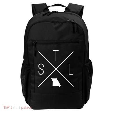 Stl St Louis Missouri 314 Funny Gift Backpack