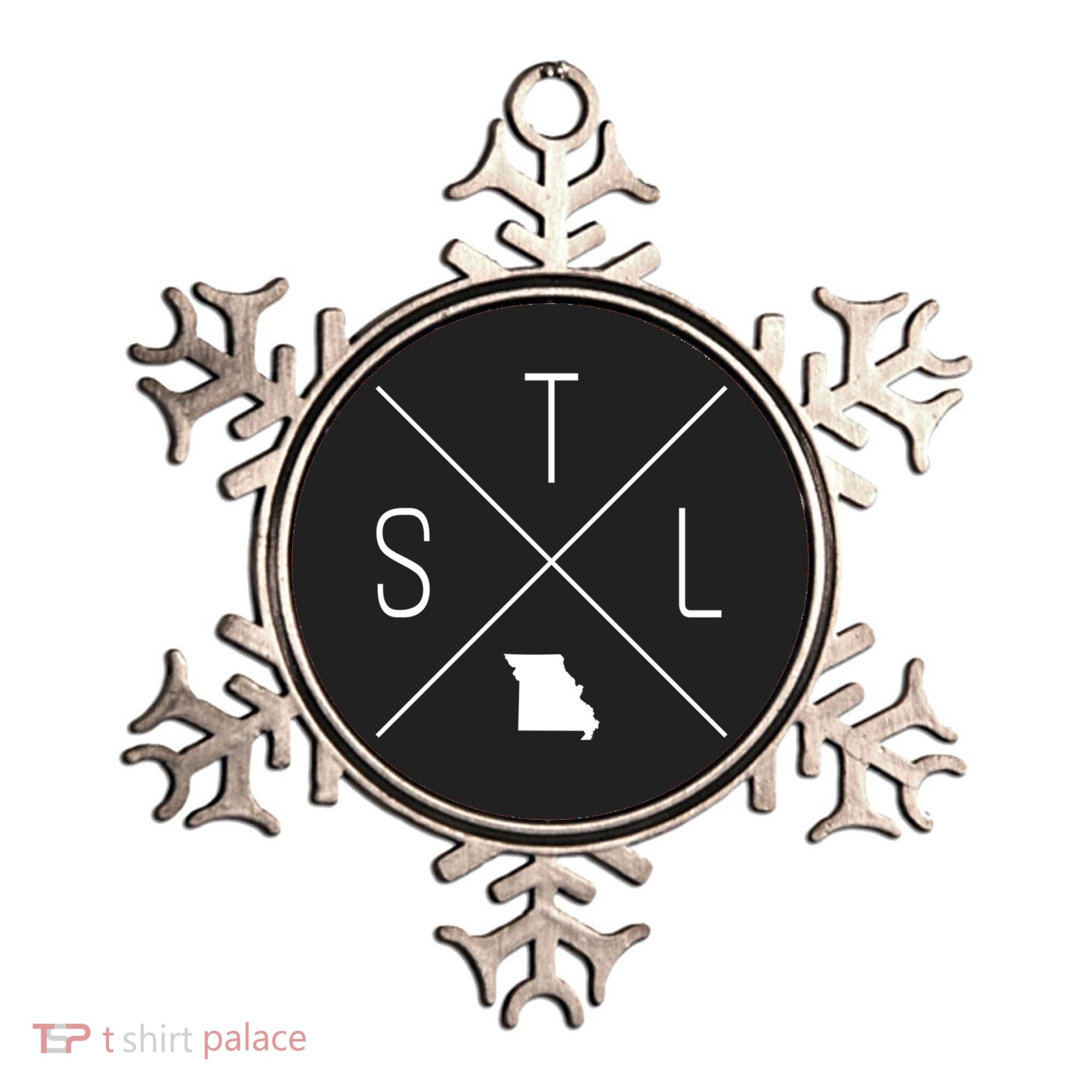 Stl St Louis Missouri 314 Funny Gift Ornament