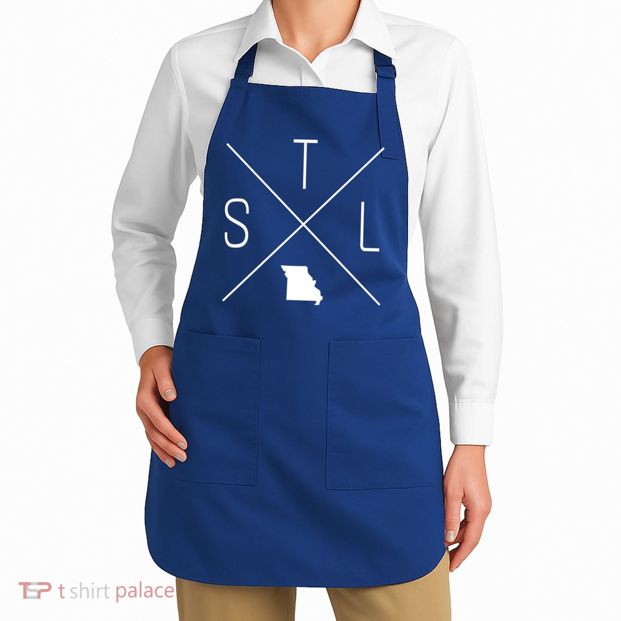 Stl St Louis Missouri 314 Funny Gift Apron