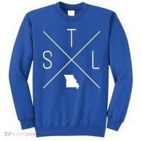 Stl St Louis Missouri 314 Funny Gift Sweatshirt thumb 0