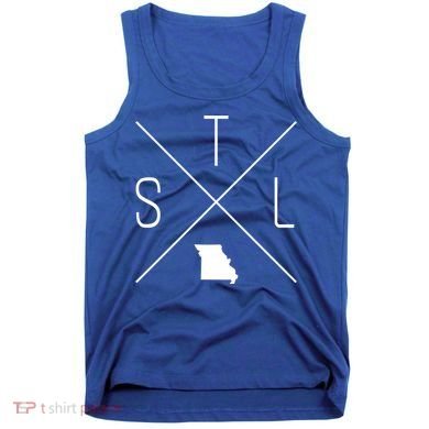 Stl St Louis Missouri 314 Funny Gift Tank Top