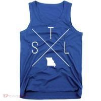 Stl St Louis Missouri 314 Funny Gift Tank Top thumb 0