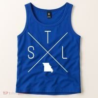 Stl St Louis Missouri 314 Funny Gift Tank Top thumb 2
