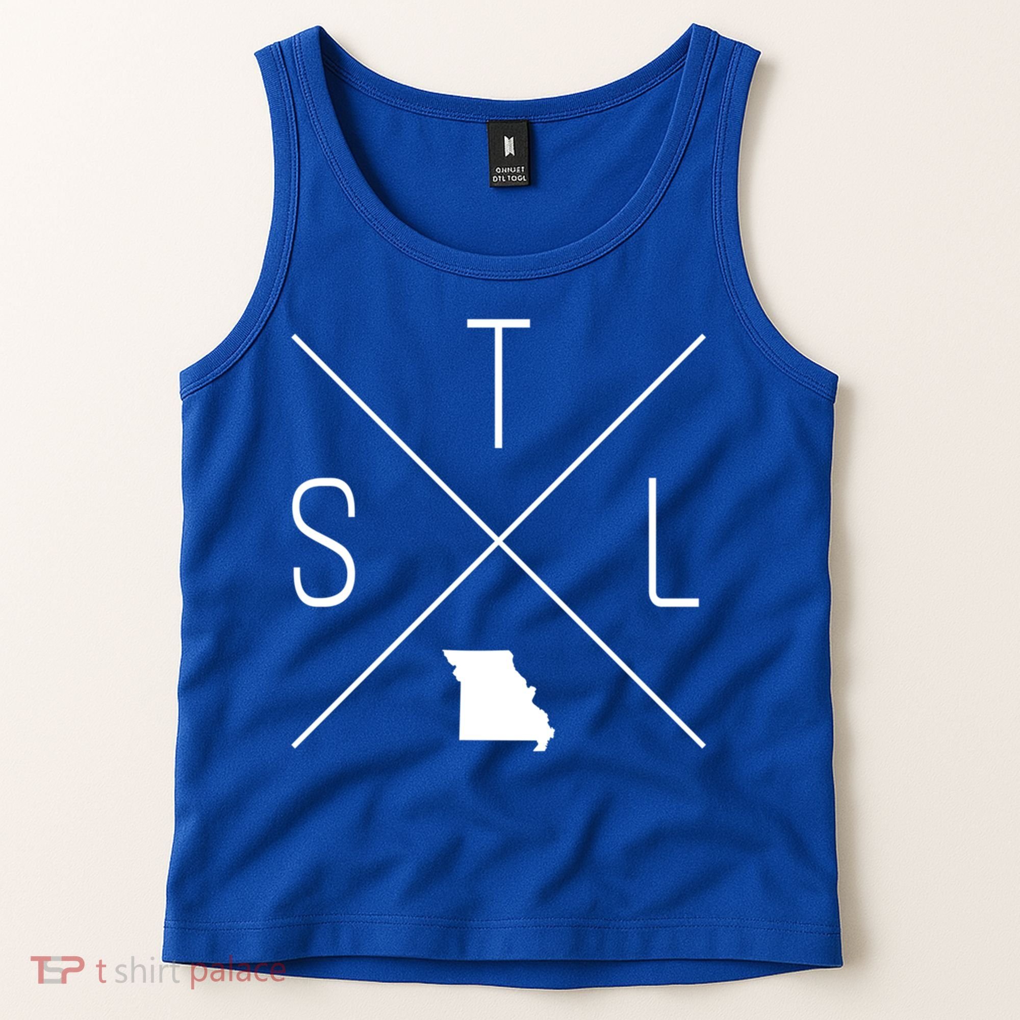 Stl St Louis Missouri 314 Funny Gift Tank Top