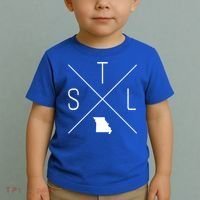 Stl St Louis Missouri 314 Funny Gift Toddler T-Shirt thumb 2