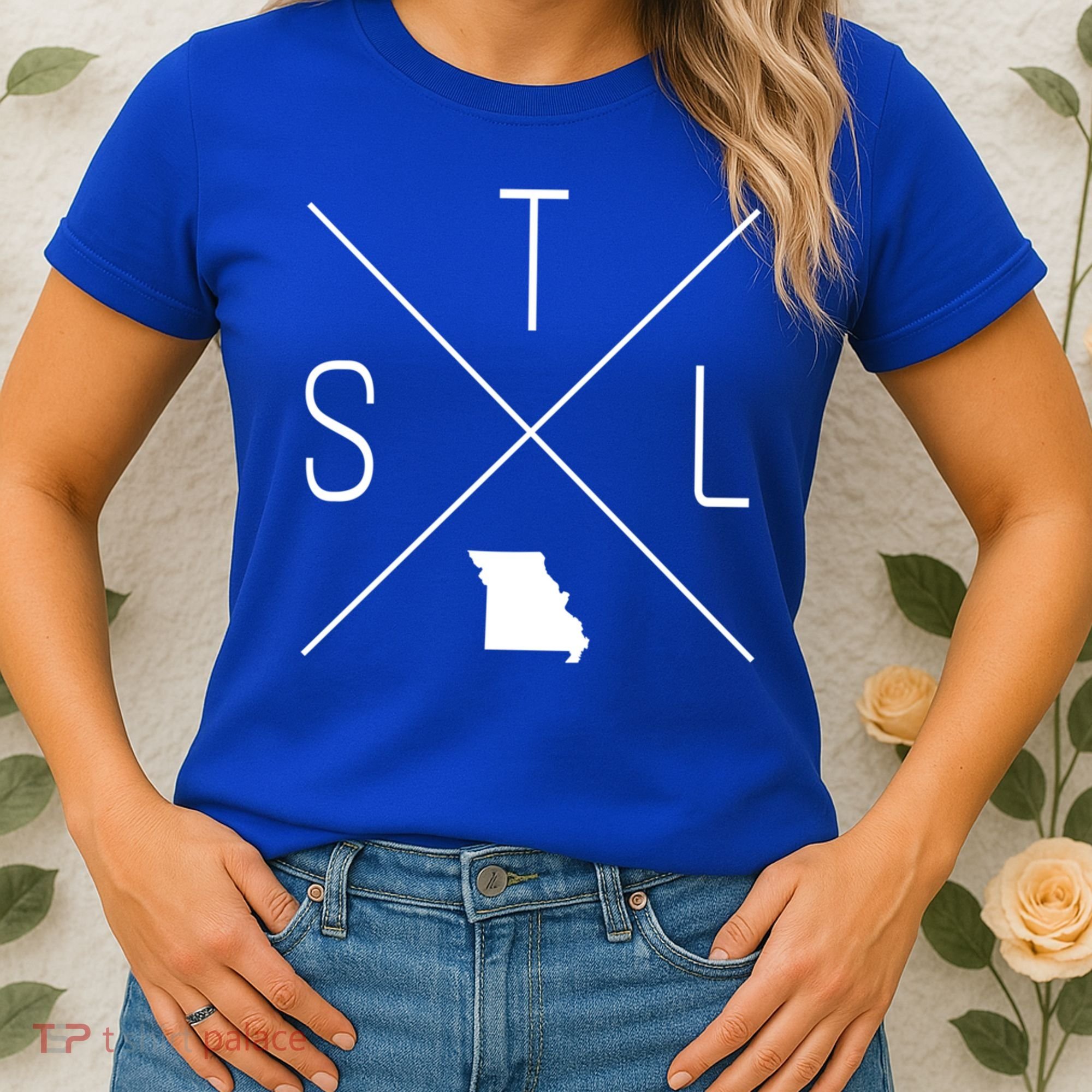 Stl St Louis Missouri 314 Funny Gift Women's T-Shirt