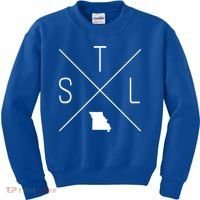 Stl St Louis Missouri 314 Funny Gift Kids Sweatshirt thumb 0