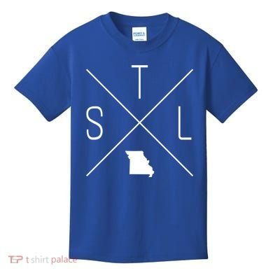 Stl St Louis Missouri 314 Funny Gift Kids T-Shirt