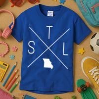 Stl St Louis Missouri 314 Funny Gift Kids T-Shirt thumb 3