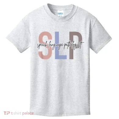 SLP Speech Language Pathologist, Speech Therapy Kids T-Shirt