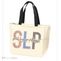 SLP Speech Language Pathologist, Speech Therapy Tote Bag thumb 3