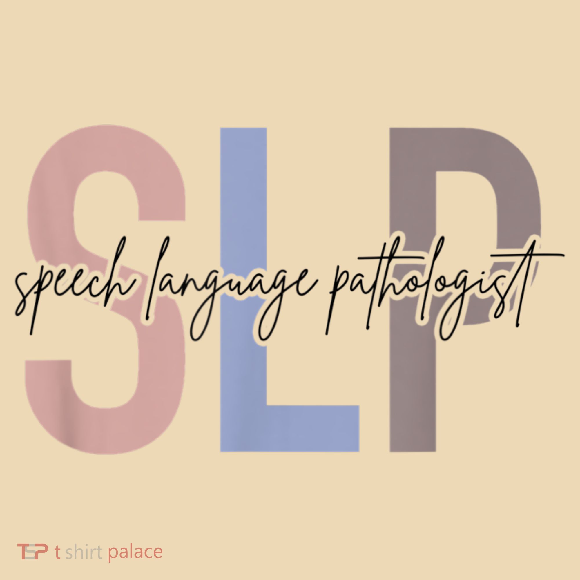 SLP Speech Language Pathologist, Speech Therapy Tote Bag